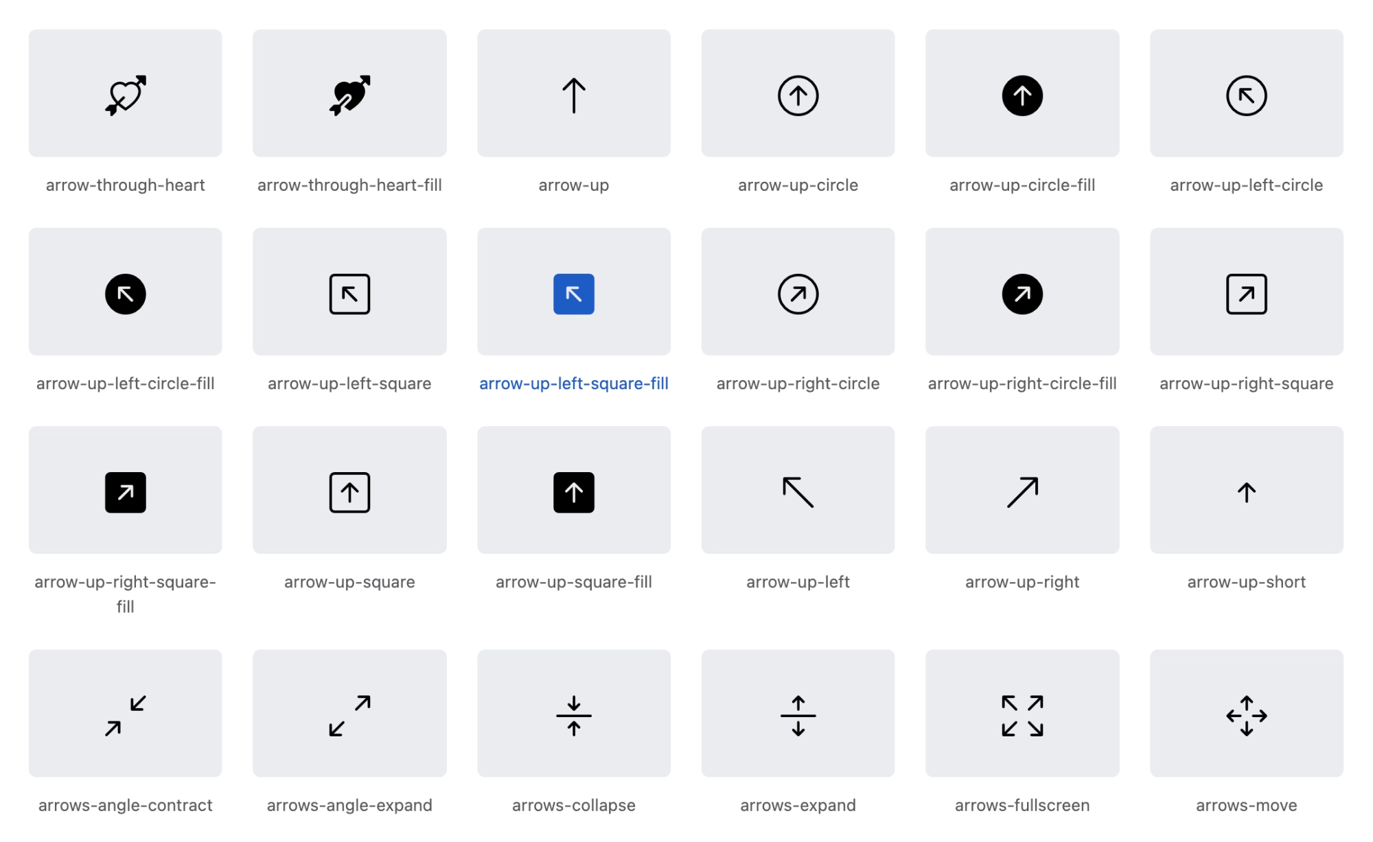 Bootstrap Icon Collection