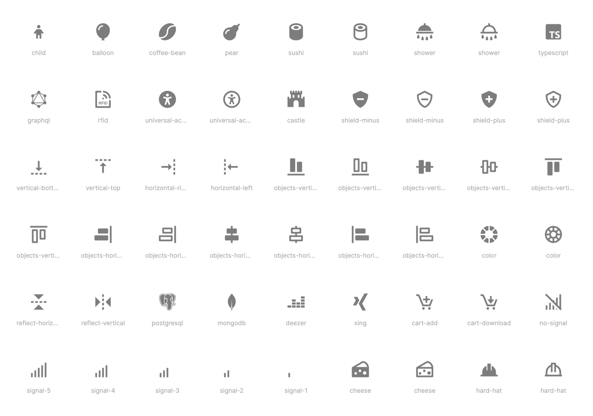 Boxicons Icon Collection