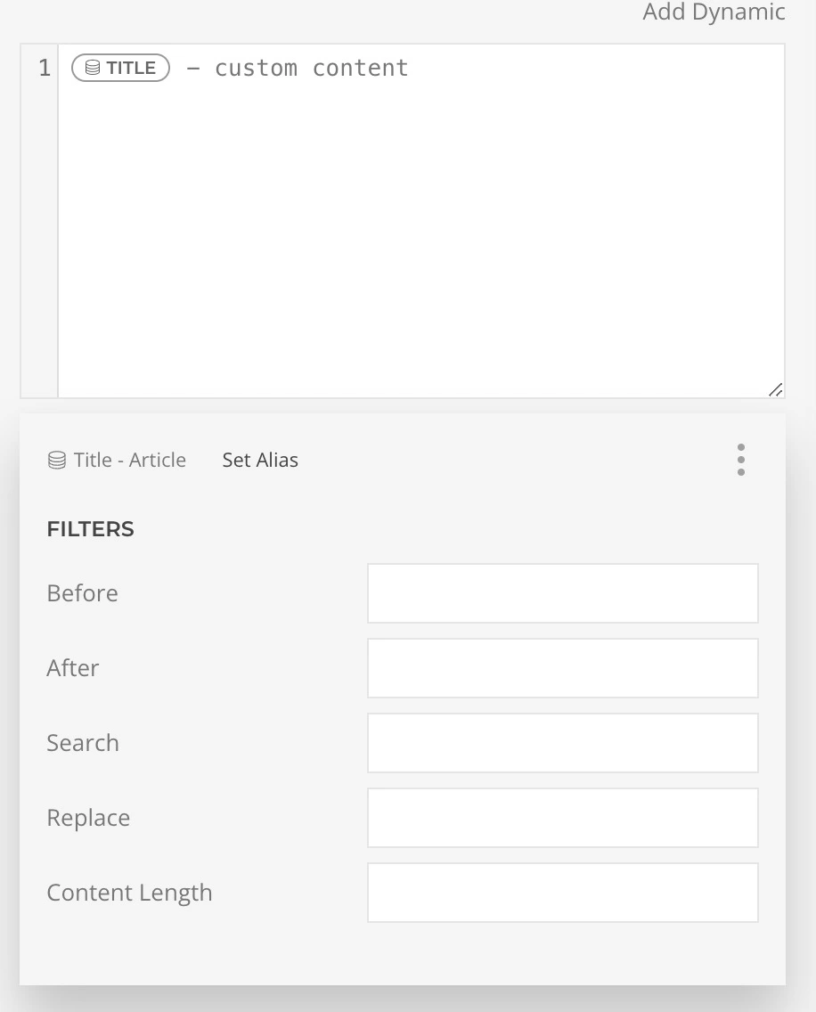 Compose Filters