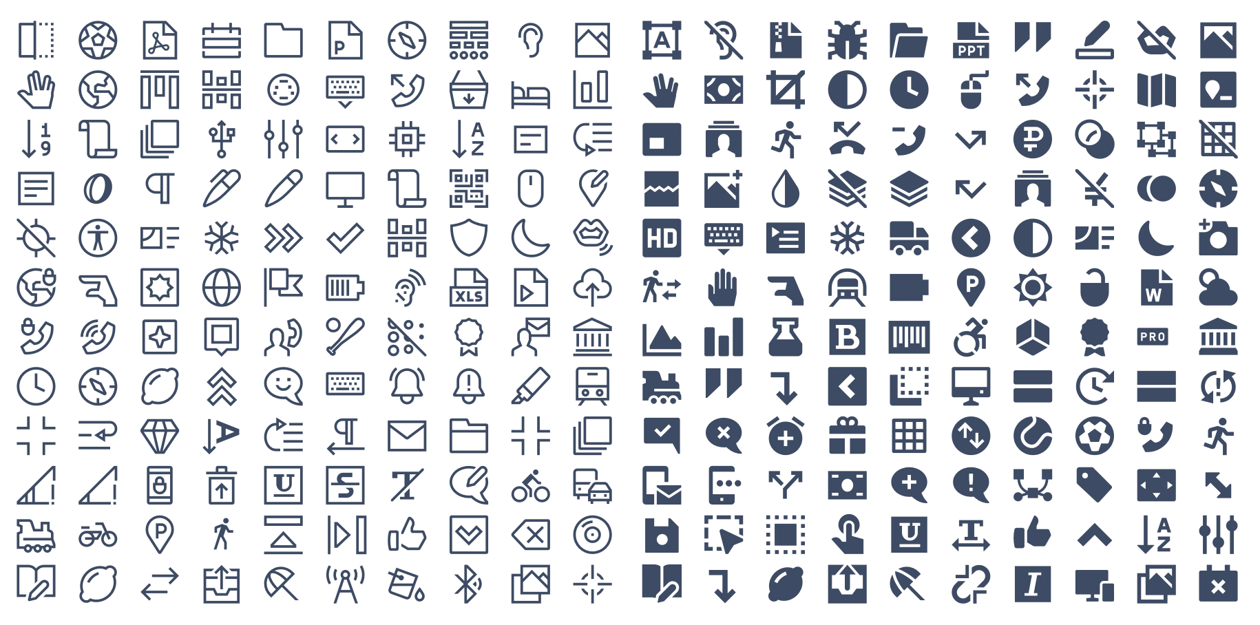 CoreUI Icon Collection