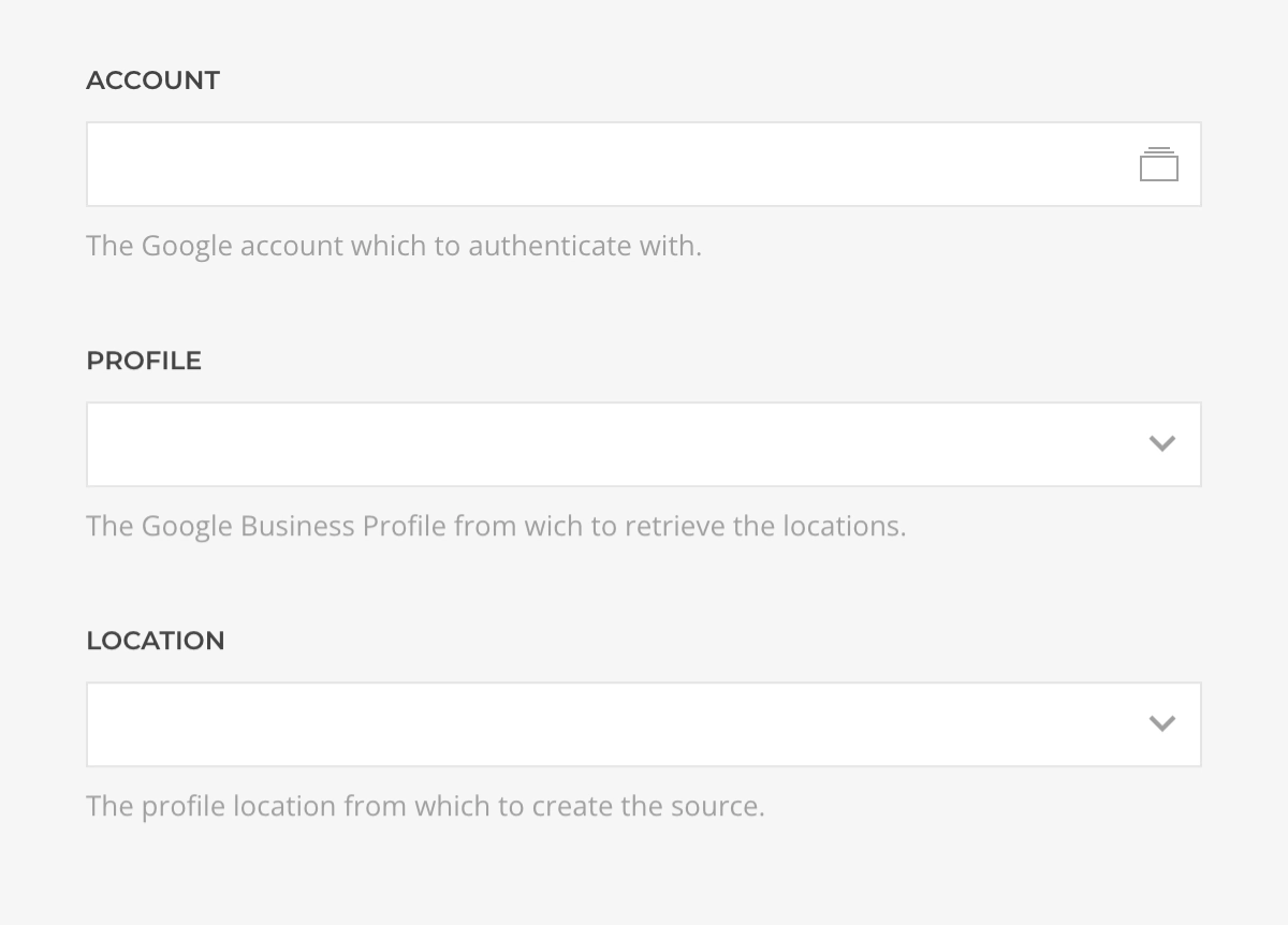 Google Business Profile location Source