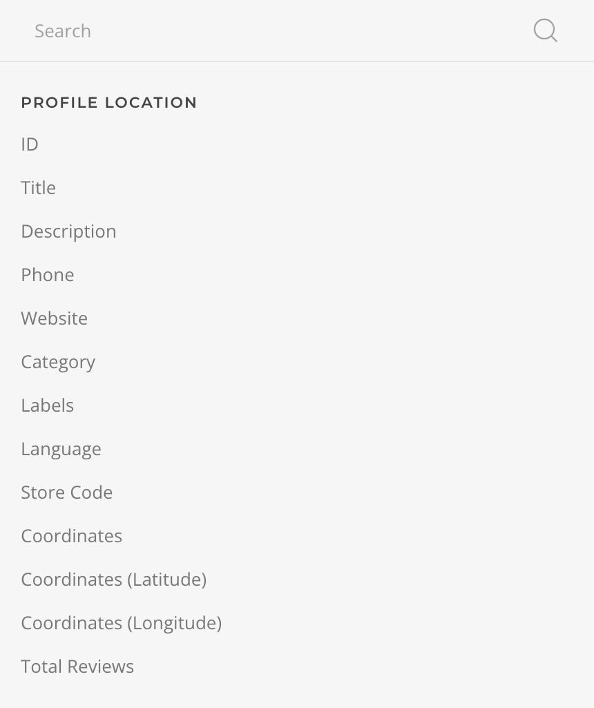 Google Business Profile Location Mapping