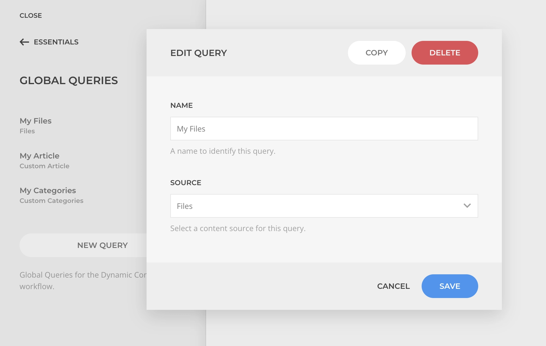Global Queries