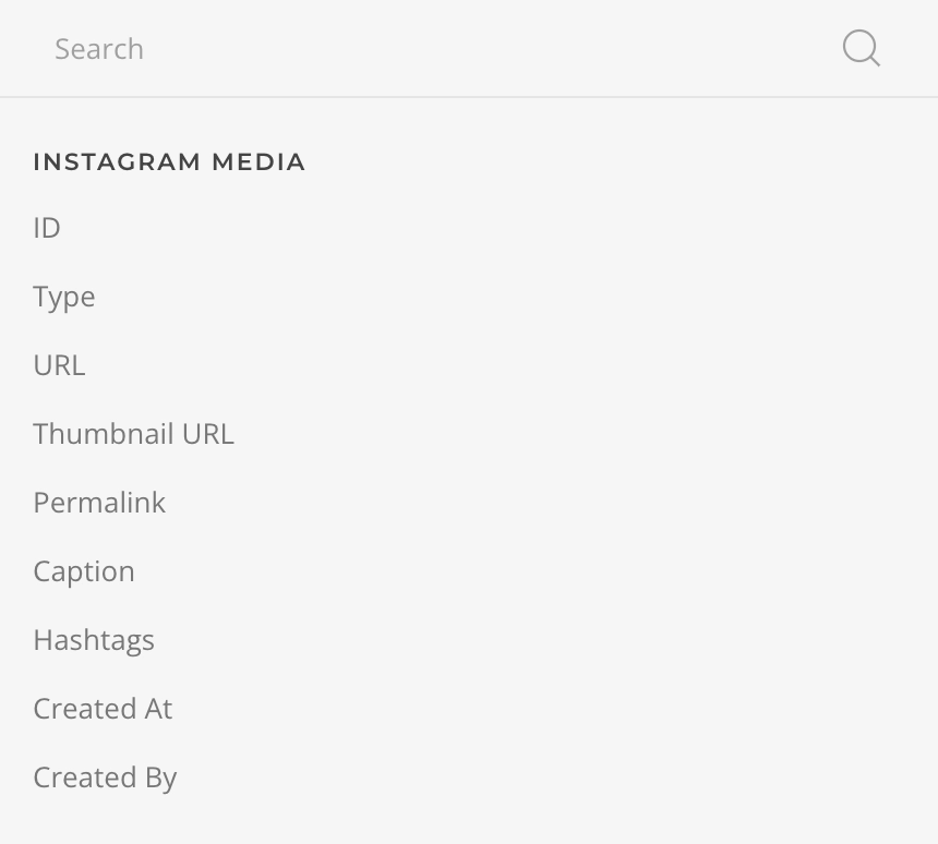 Instagram Media Mapping