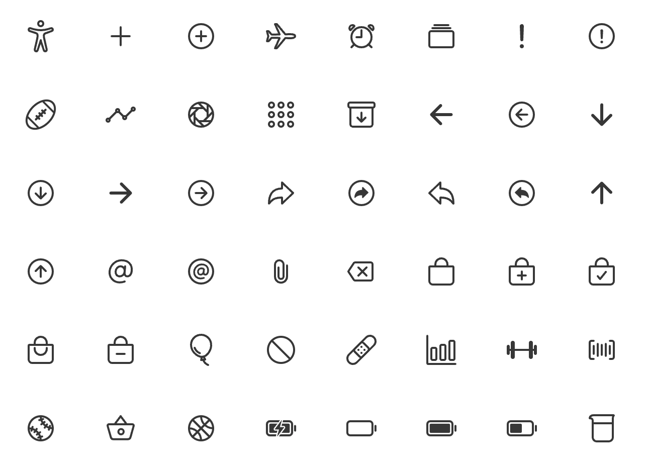 Ionicons Icon Collection