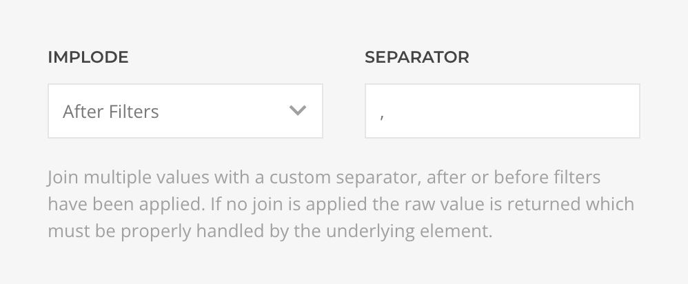 Multi-value Source