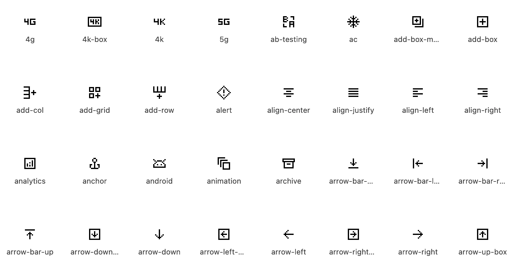 Pixelarticons Icon Collection