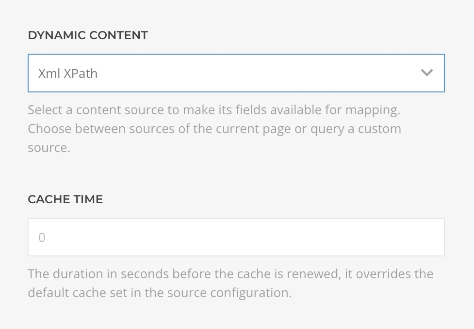 XML Source Query